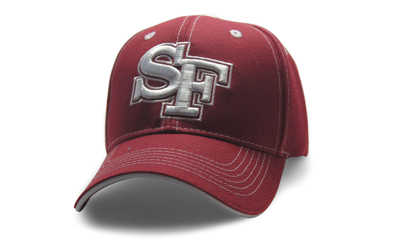 San Fransisco Burgundy n White